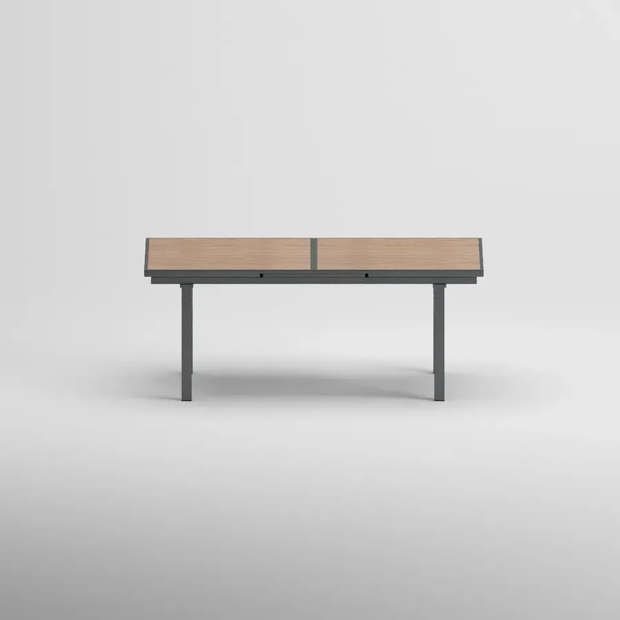 SEUL 6 Seater Extendable Table | Anthracite