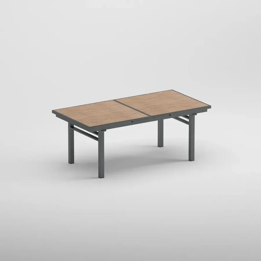 SEUL 6 Seater Extendable Table | Anthracite