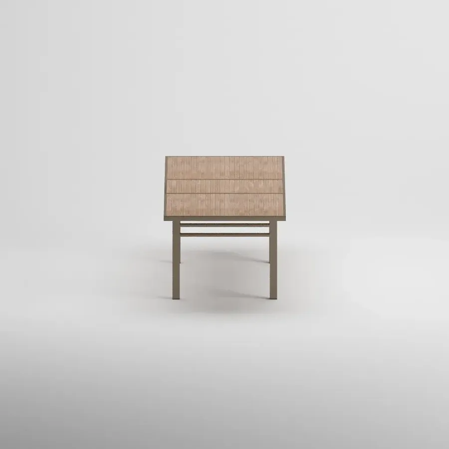 SEUL 6 Seater Extendable Table | Taupe
