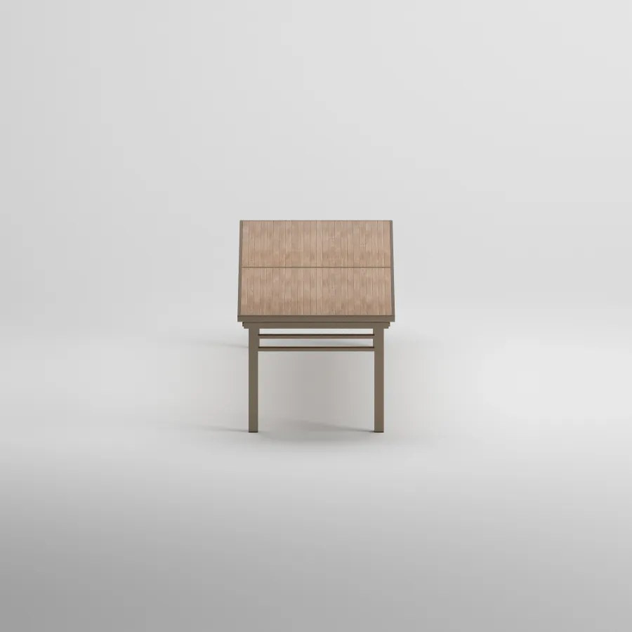 SEUL 8 Seater Extendable Table | Taupe