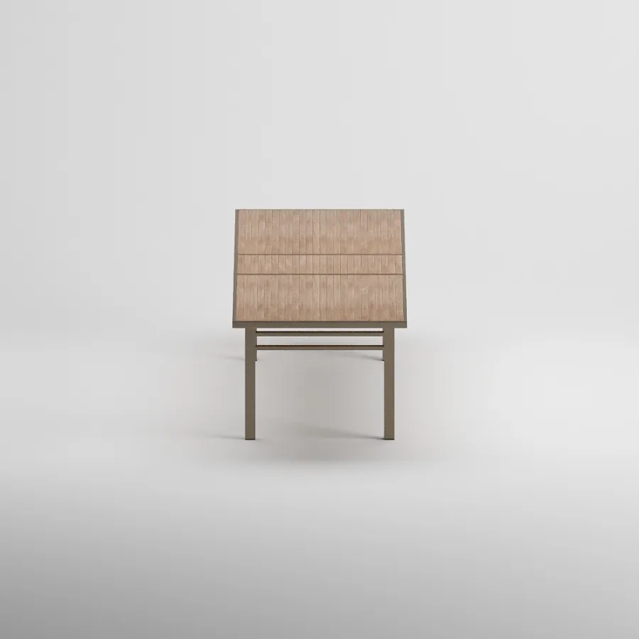 SEUL 8 Seater Extendable Table | Taupe