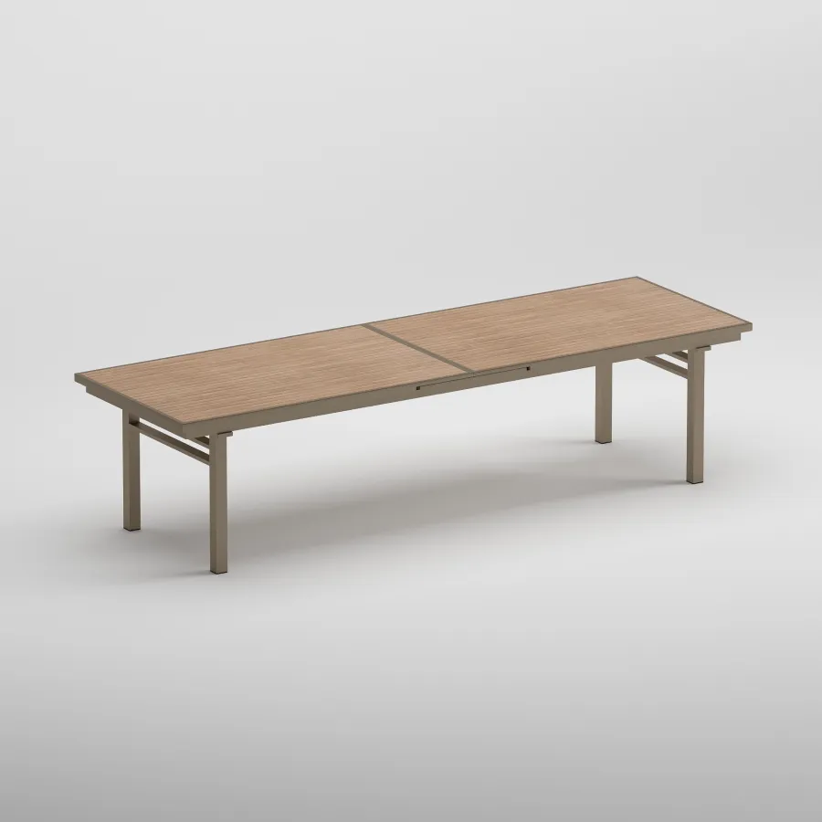 SEUL 8 Seater Extendable Table | Taupe