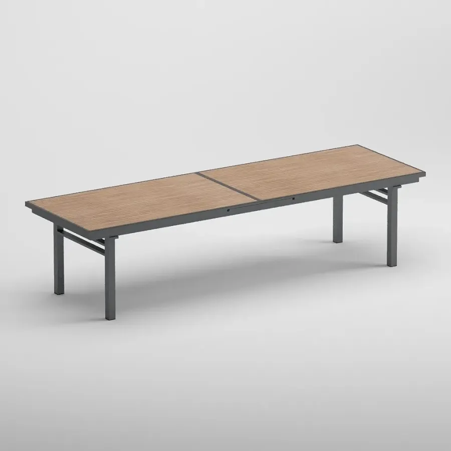 SEUL 8 Seater Extendable Table | Anthracite