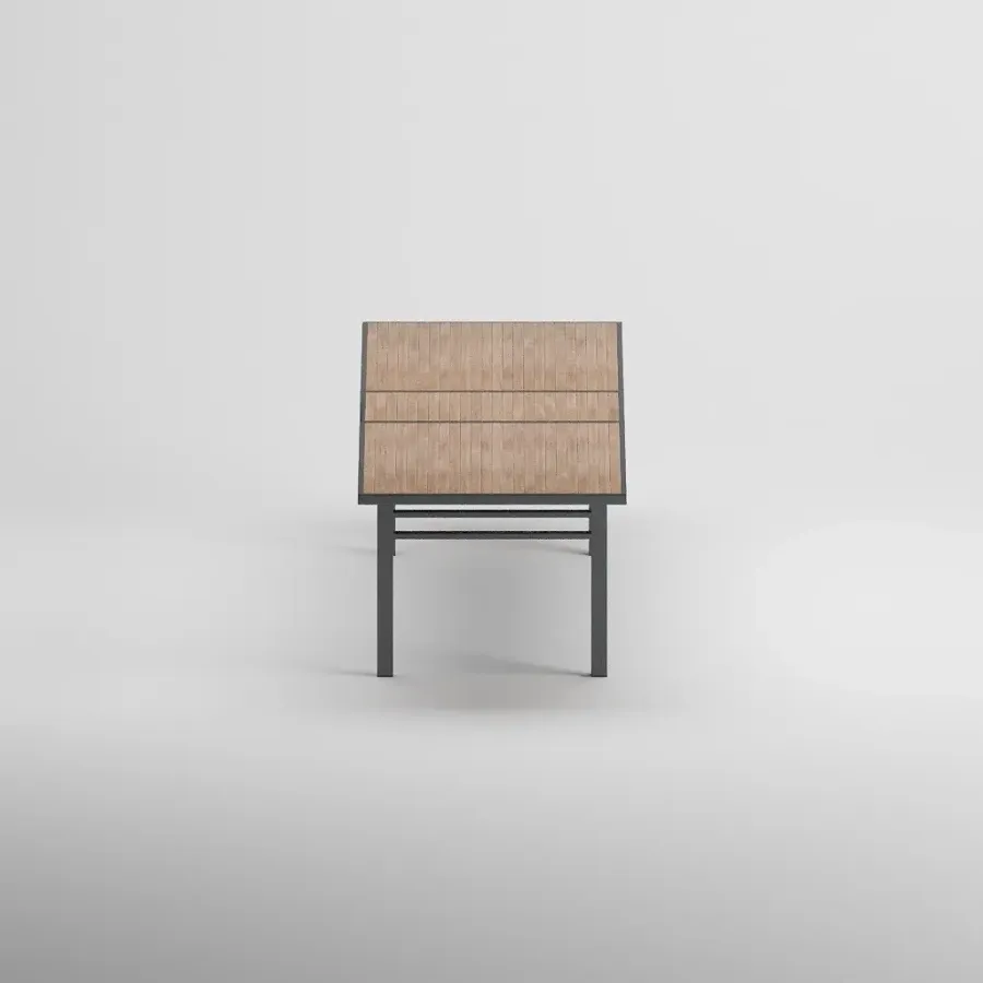 SEUL 8 Seater Extendable Table | Anthracite