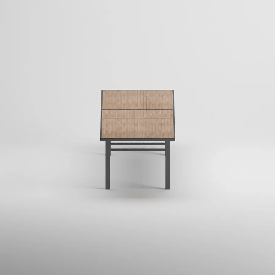 SEUL 8 Seater Extendable Table | Anthracite