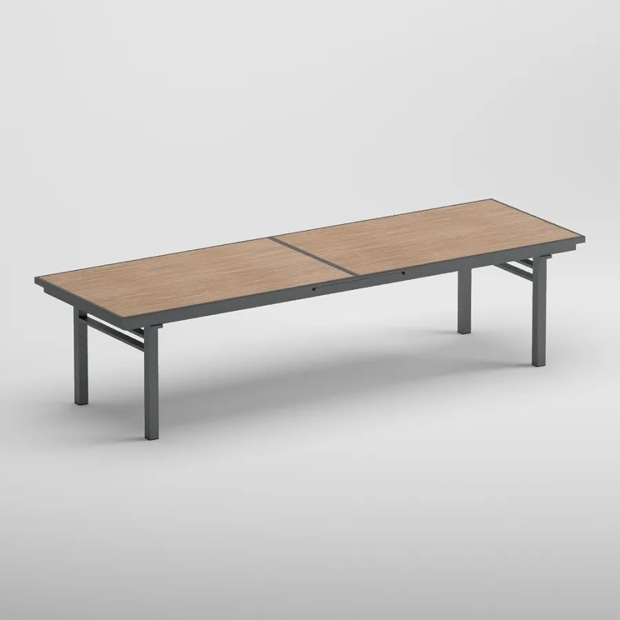 SEUL 8 Seater Extendable Table | Anthracite