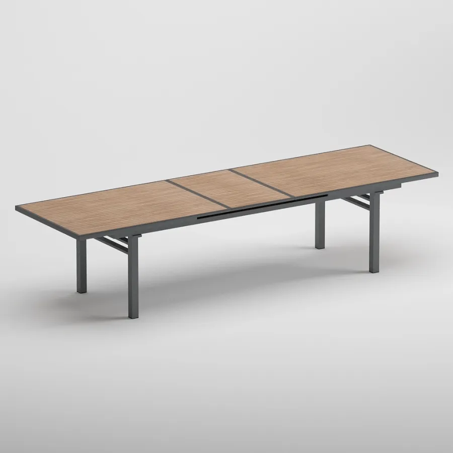 SEUL 8 Seater Extendable Table | Anthracite