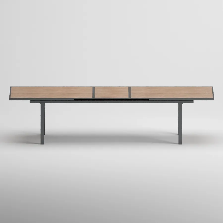 SEUL 8 Seater Extendable Table | Anthracite
