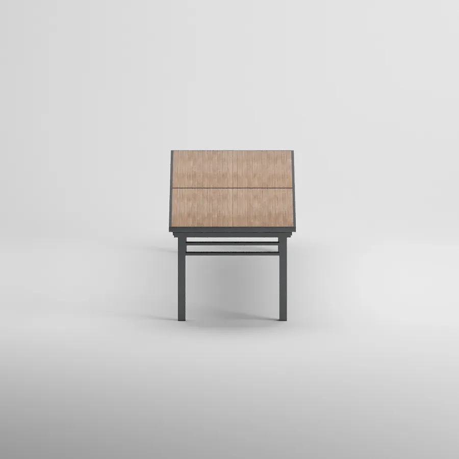 SEUL 8 Seater Extendable Table | Anthracite