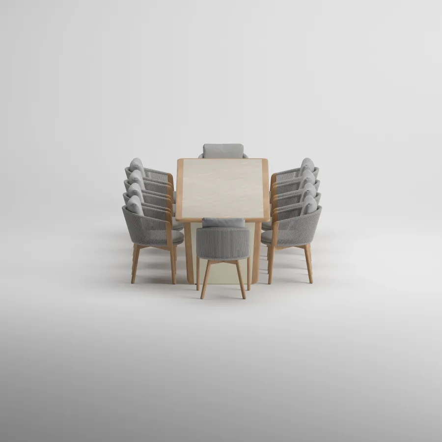 SLAB 10 Seater Dining Set