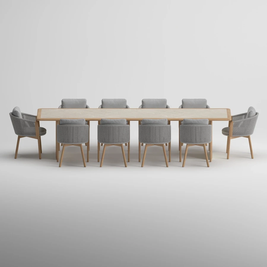 SLAB 10 Seater Dining Set