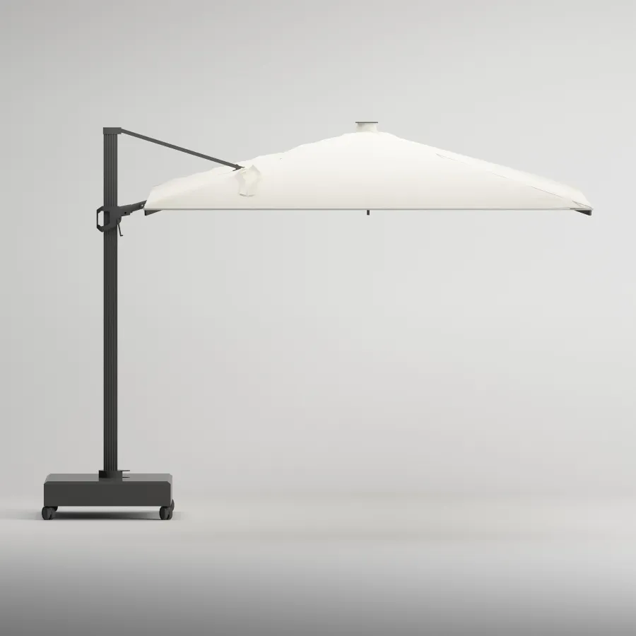 SOLIVO Lighting 300cm X 400cm Umbrella | Anthracite