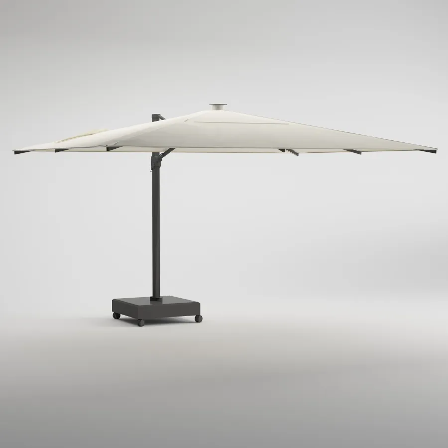 SOLIVO Lighting 300cm X 400cm Umbrella | Anthracite