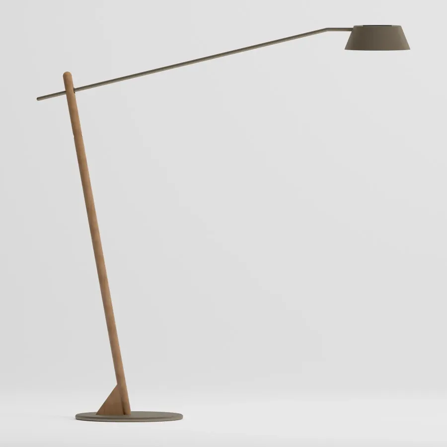 SUNNY Teak Solar Lighting | Taupe