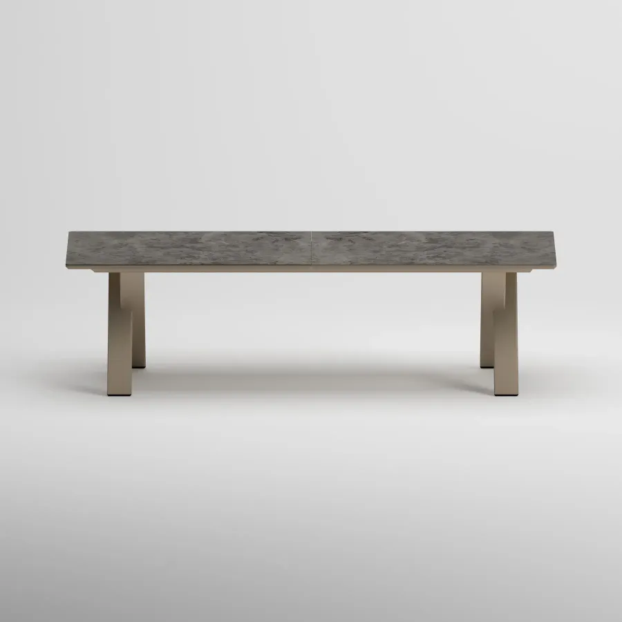 SYLVA 10 Seater Extendable Table | Taupe