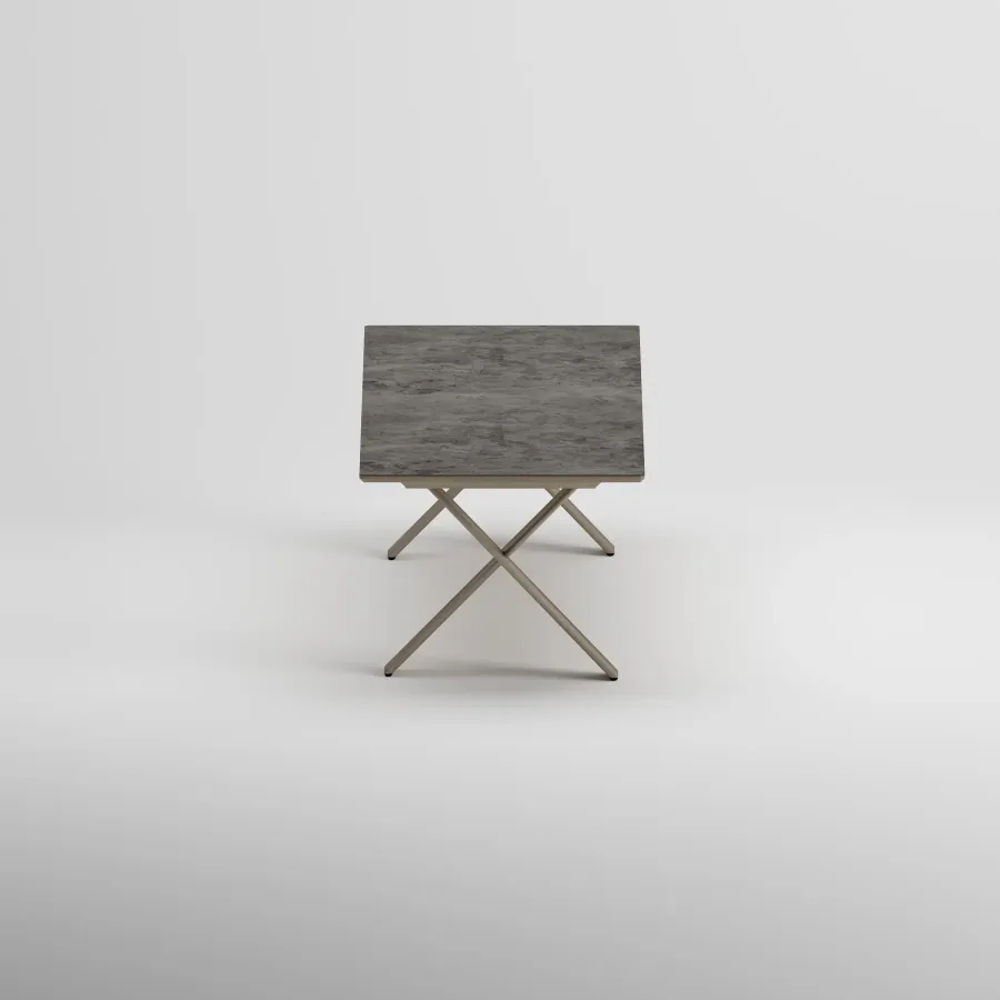 SYLVA 10 Seater Extendable Table | Taupe