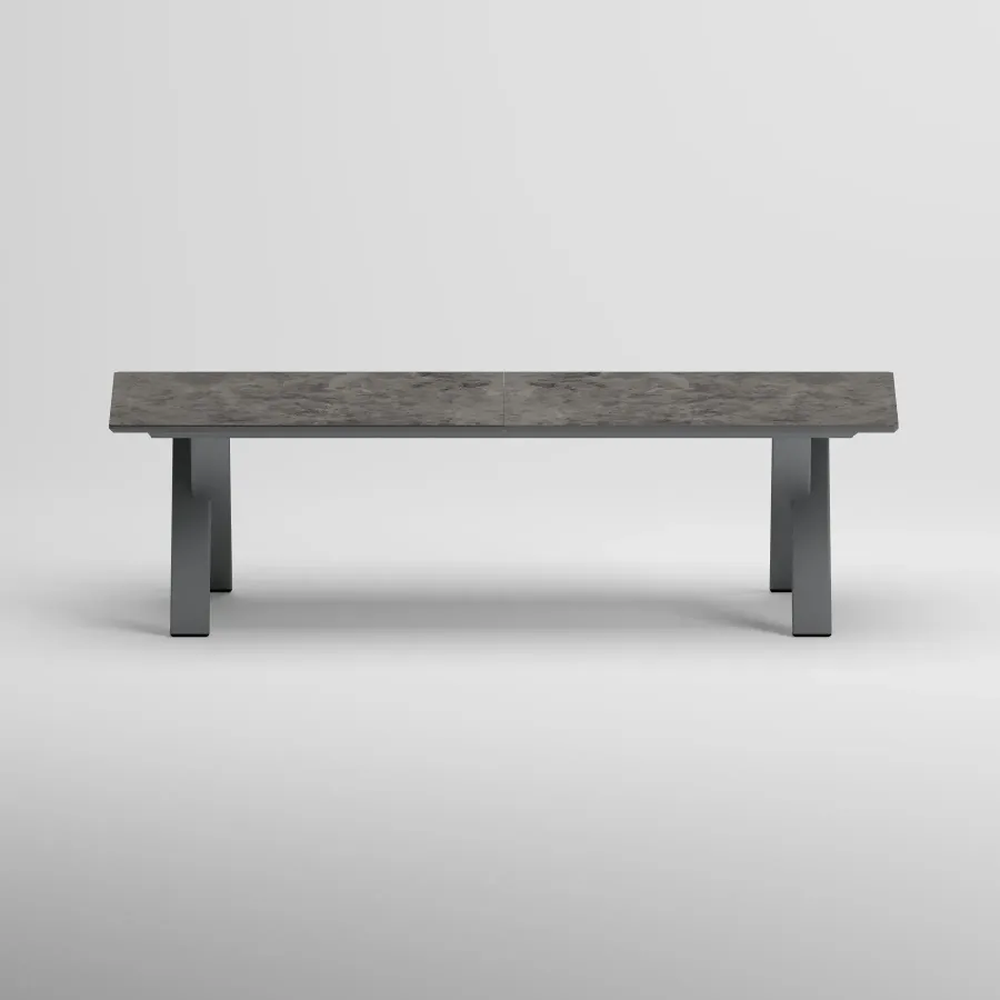 SYLVA 10 Seater Extendable Table | Anthracite