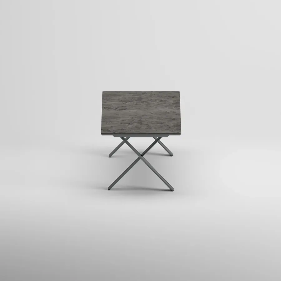 SYLVA 10 Seater Extendable Table | Anthracite
