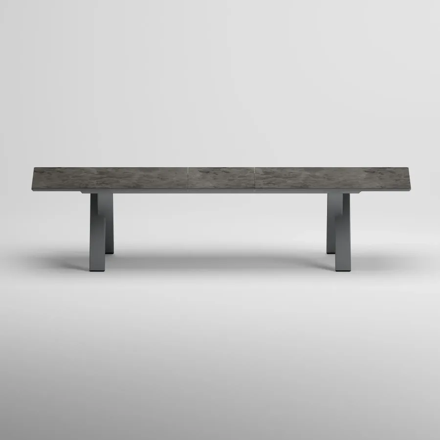 SYLVA 10 Seater Extendable Table | Anthracite