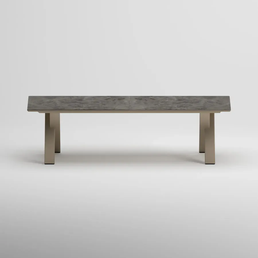 SYLVA 10 Seater Extendable Table | Taupe