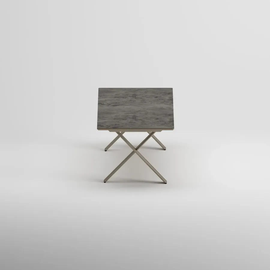 SYLVA 10 Seater Extendable Table | Taupe