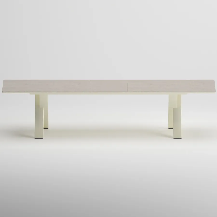 SYLVA 10 Seater Extendable Table | Frozen