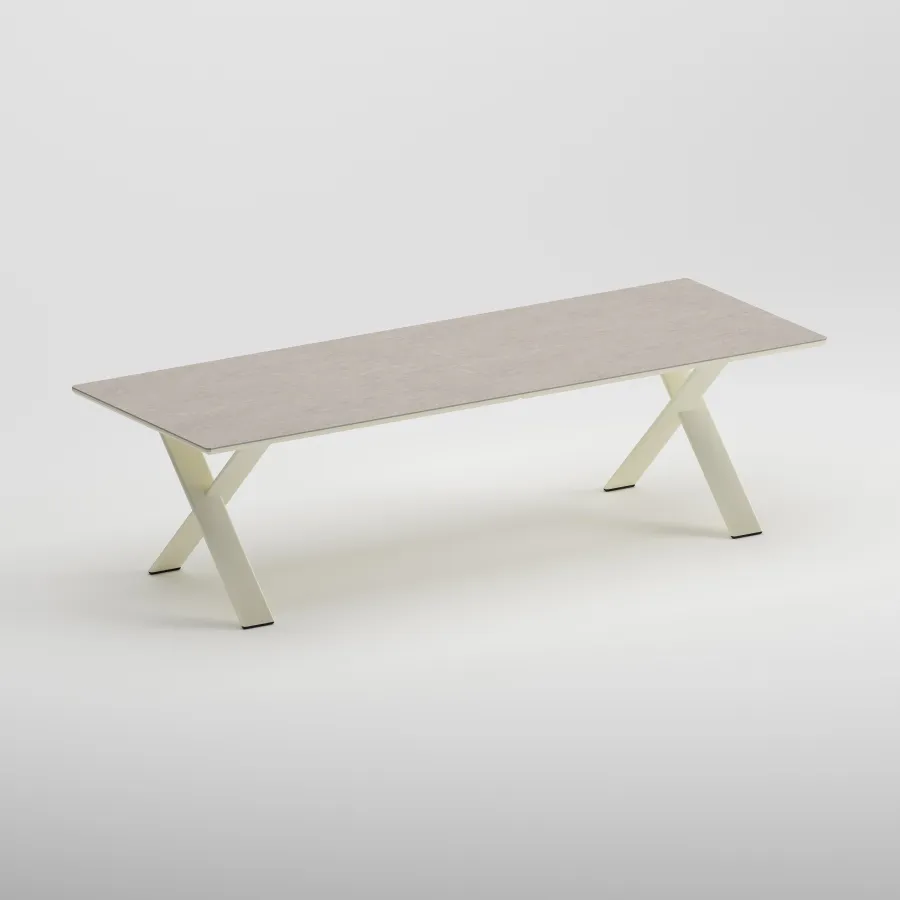 SYLVA 10 Seater Extendable Table | Frozen