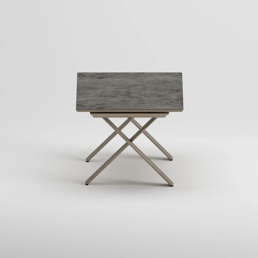 SYLVA 6 Seater Extendable Table | Taupe