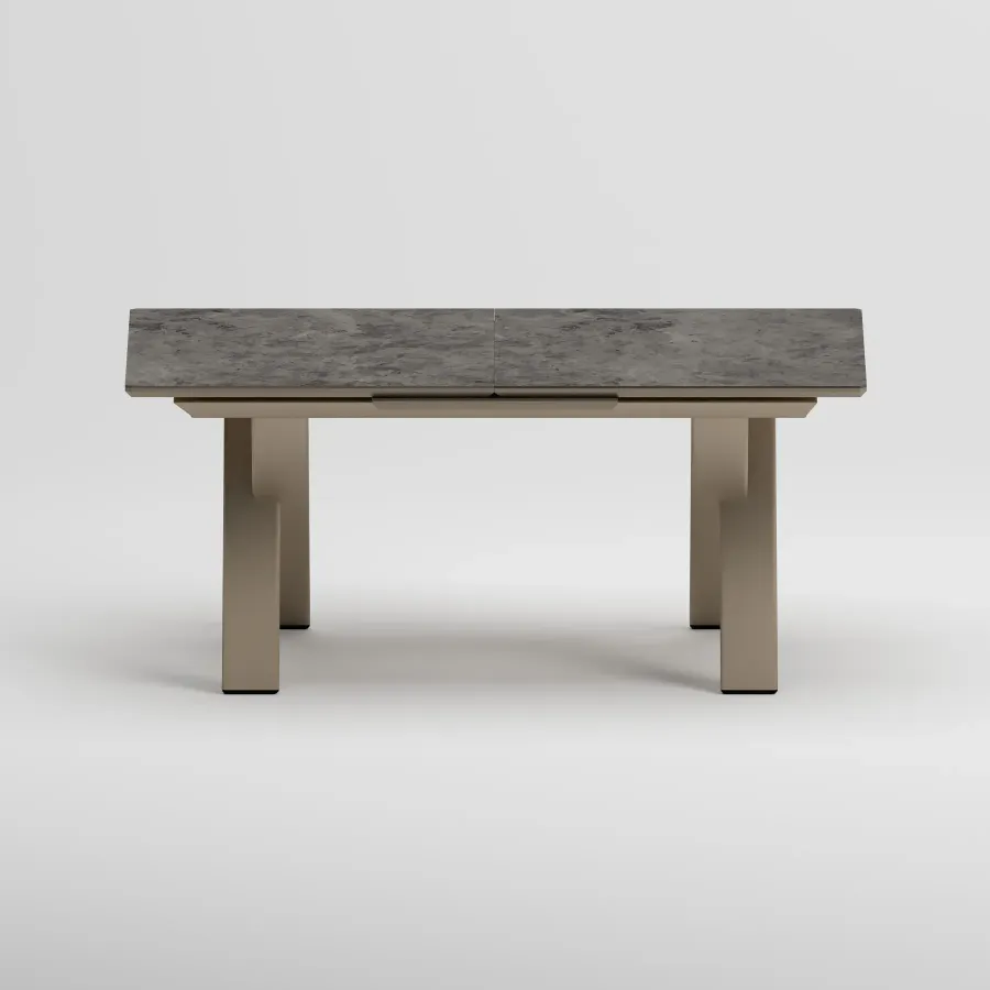 SYLVA 6 Seater Extendable Table | Taupe