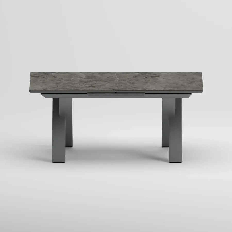 SYLVA 6 Seater Extendable Table | Anthracite