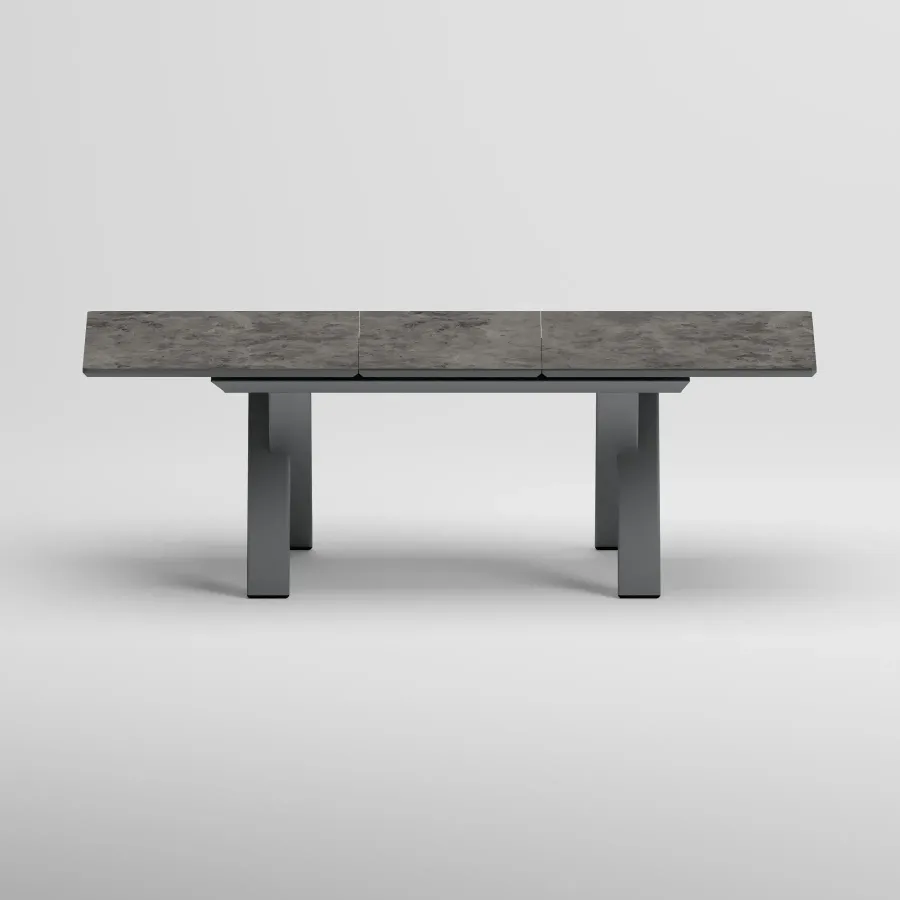SYLVA 6 Seater Extendable Table | Anthracite
