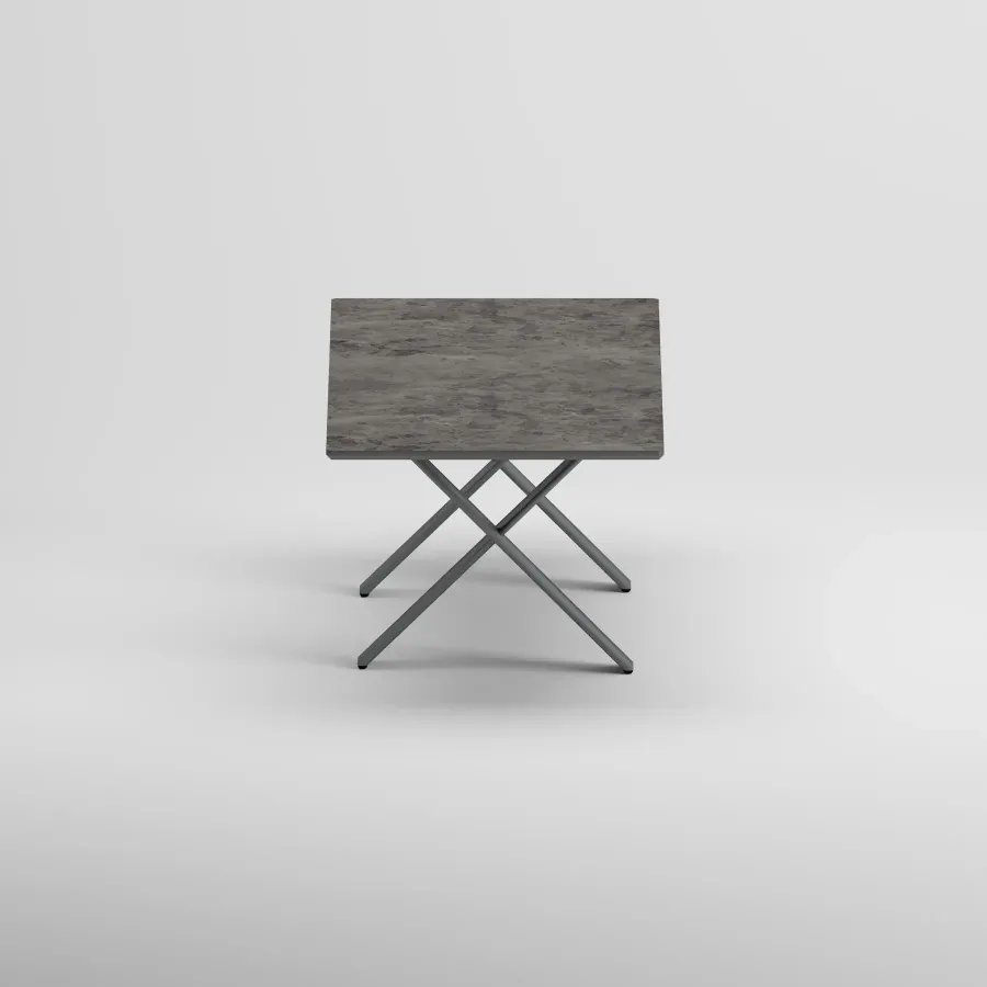 SYLVA 6 Seater Extendable Table | Anthracite