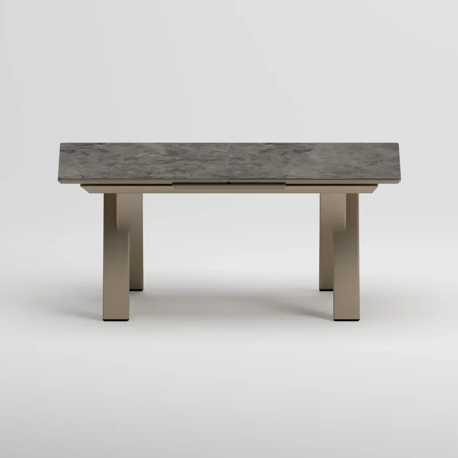 SYLVA 6 Seater Extendable Table | Taupe