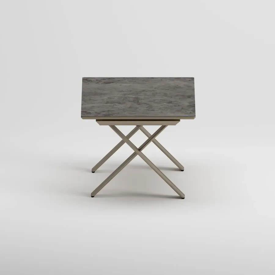 SYLVA 6 Seater Extendable Table | Taupe