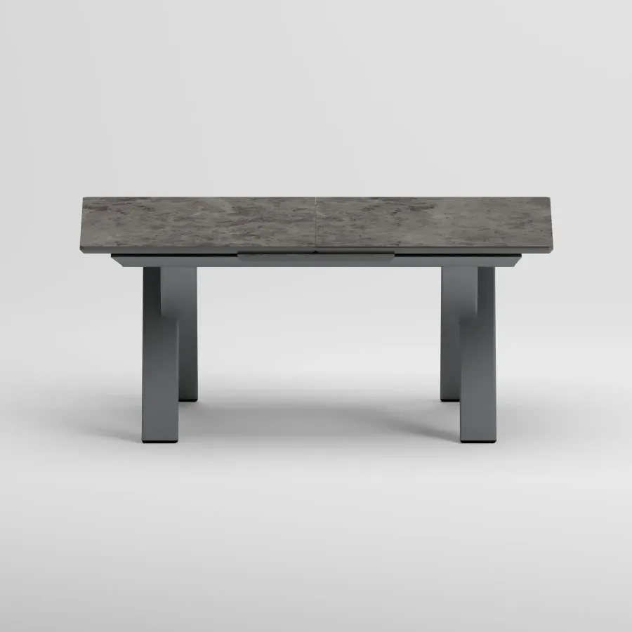 SYLVA 6 Seater Extendable Table | Anthracite