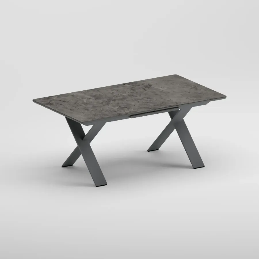 SYLVA 6 Seater Extendable Table | Anthracite