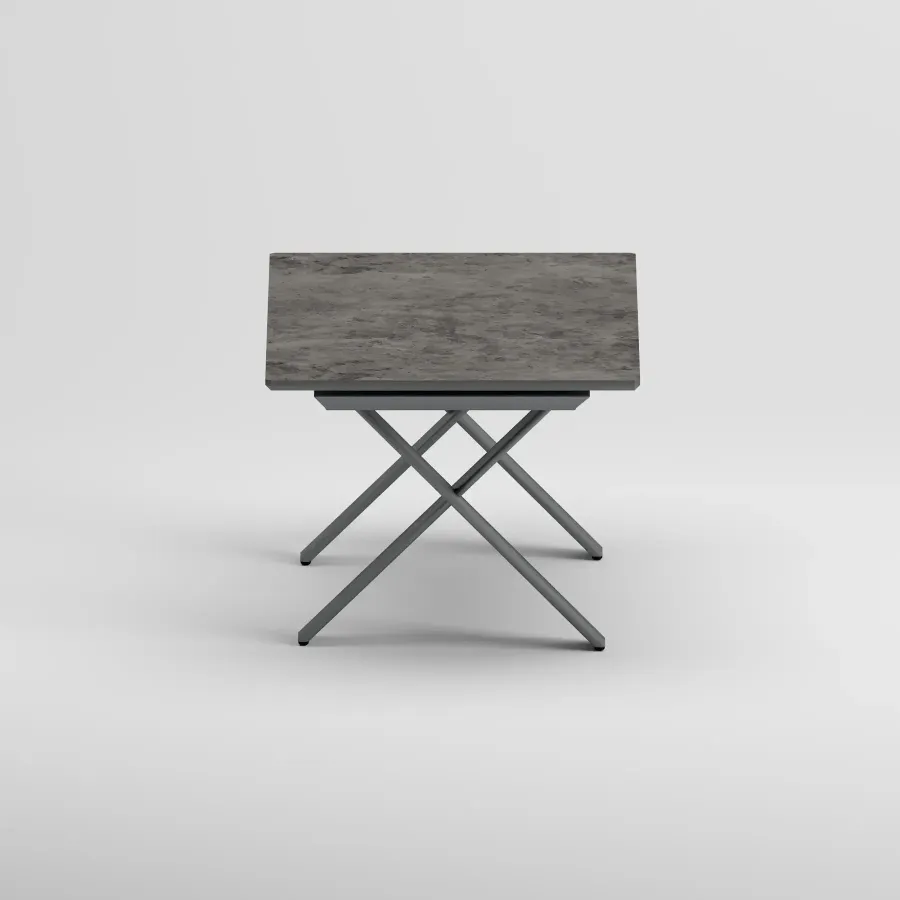 SYLVA 6 Seater Extendable Table | Anthracite