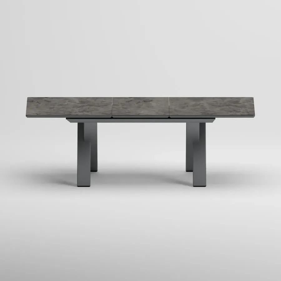 SYLVA 6 Seater Extendable Table | Anthracite