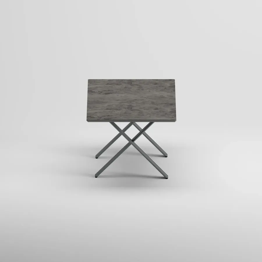 SYLVA 6 Seater Extendable Table | Anthracite