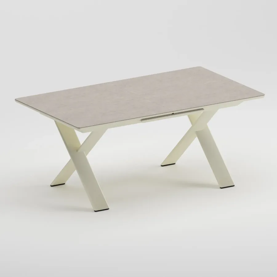 SYLVA 6 Seater Extendable Table | Frozen