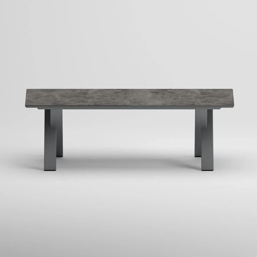 SYLVA 8 Seater Extendable Table | Anthracite