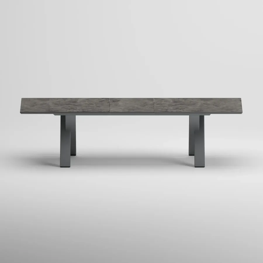 SYLVA 8 Seater Extendable Table | Anthracite