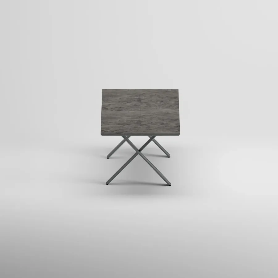 SYLVA 8 Seater Extendable Table | Anthracite