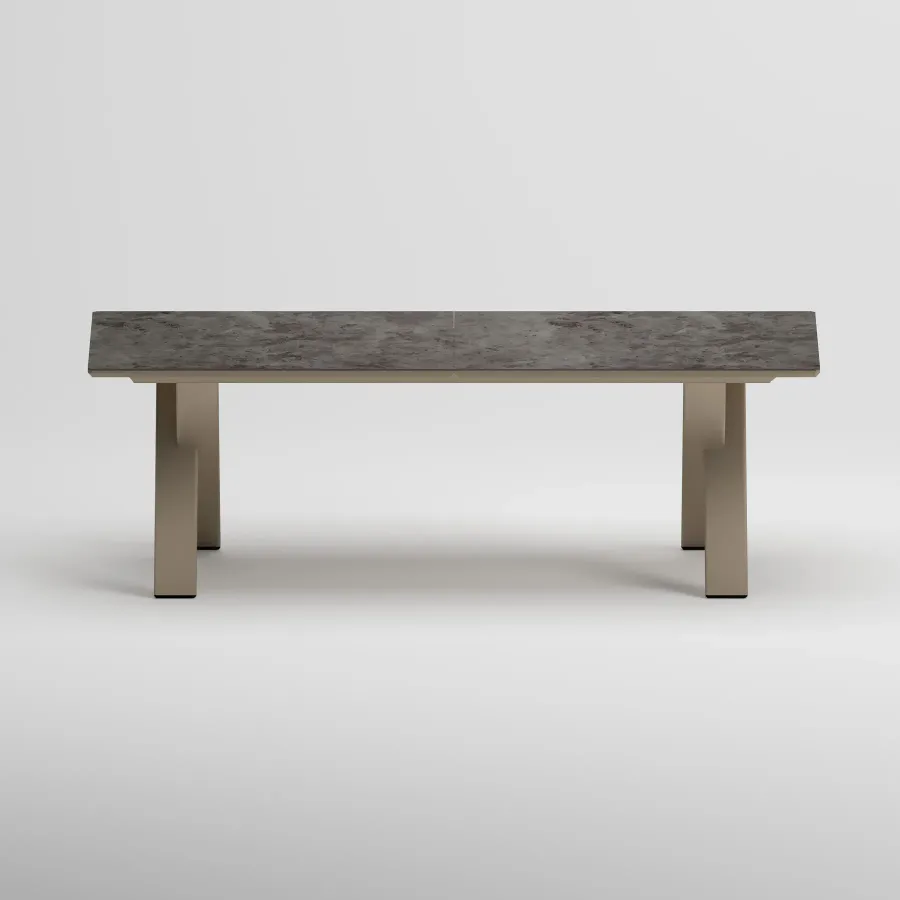 SYLVA 8 Seater Extendable Table | Taupe