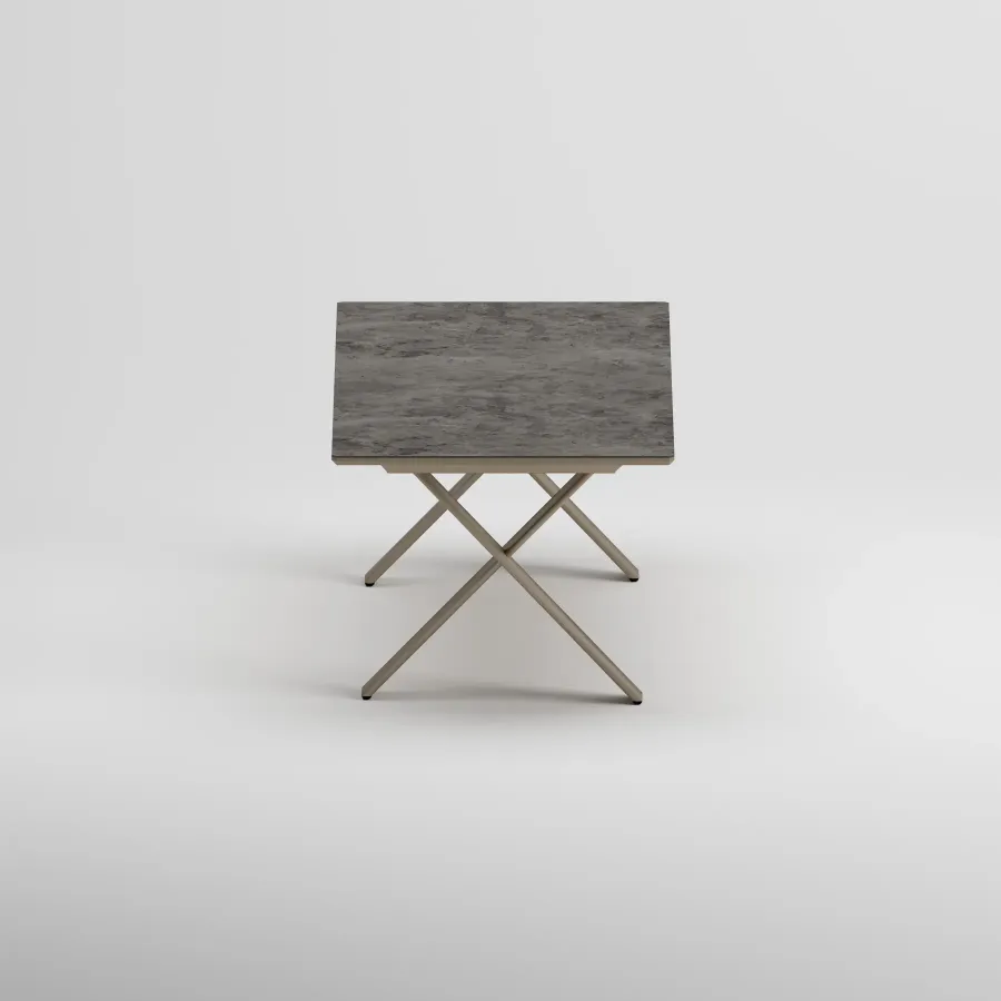SYLVA 8 Seater Extendable Table | Taupe