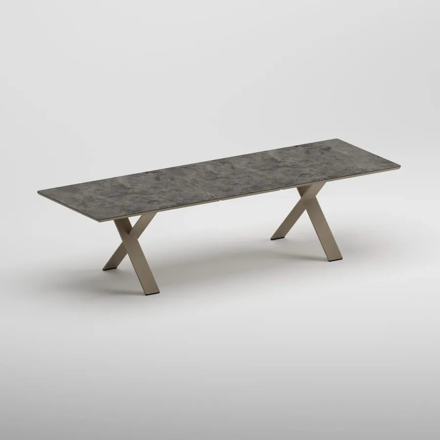 SYLVA 8 Seater Extendable Table | Taupe