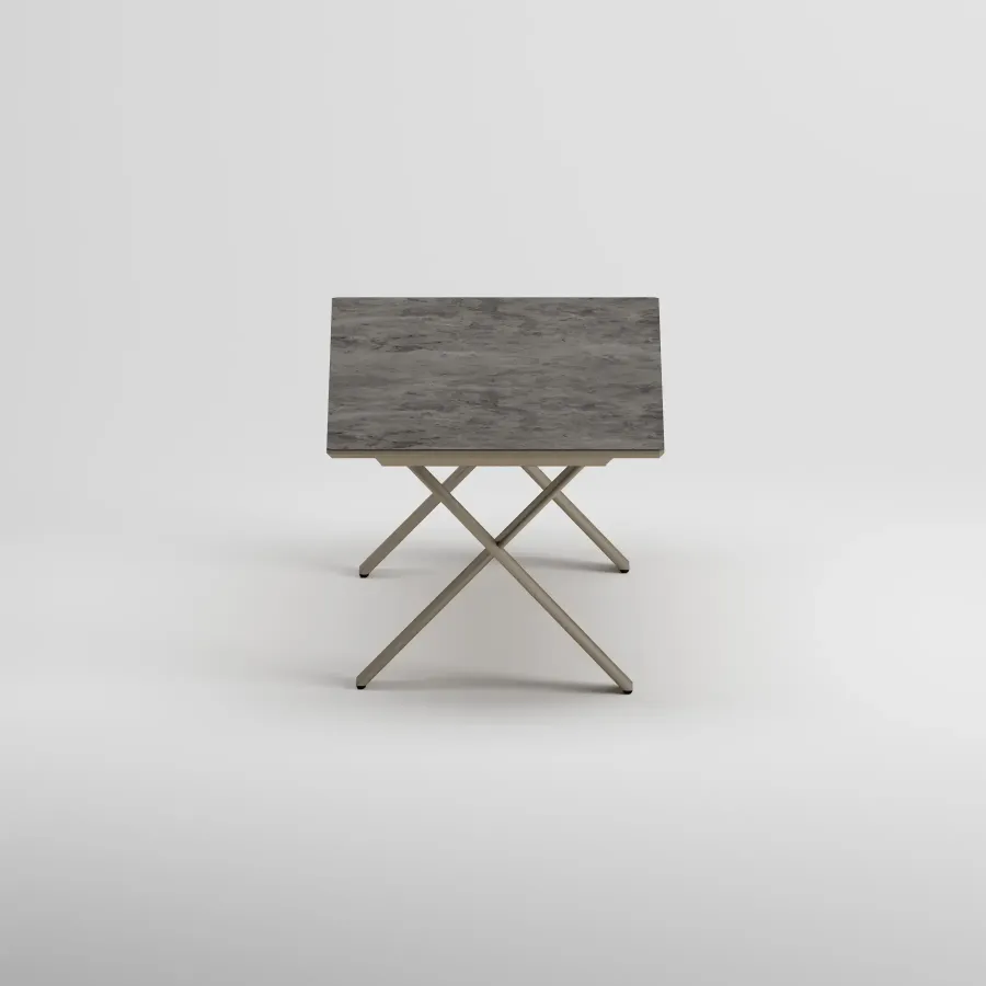 SYLVA 8 Seater Extendable Table | Taupe