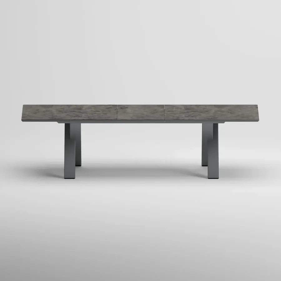 SYLVA 8 Seater Extendable Table | Anthracite
