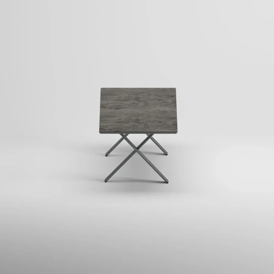 SYLVA 8 Seater Extendable Table | Anthracite