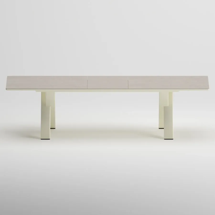SYLVA 8 Seater Extendable Table | Frozen